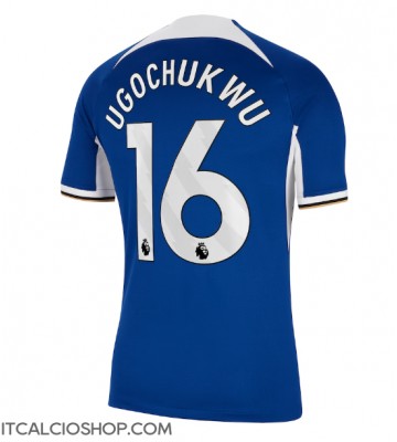 Chelsea Lesley Ugochukwu #16 Prima Maglia 2023-24 Manica Corta